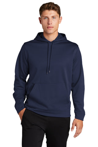 Sport-Tek Sport-Wick Fleece Hooded Pullover (Navy)