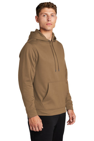 Sport-Tek Sport-Wick Fleece Hooded Pullover (Woodland Brown)