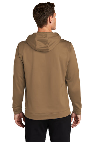 Sport-Tek Sport-Wick Fleece Hooded Pullover (Woodland Brown)