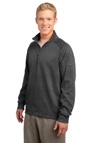 Sport-Tek Tech Fleece 1/4-Zip Pullover (Graphite Heather)