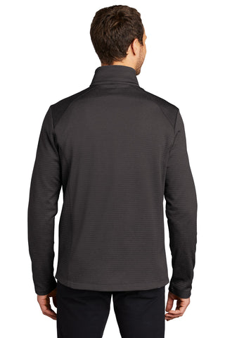 Port Authority Diamond Heather Fleece 1/4-Zip Pullover (Dark Charcoal Heather)