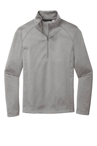 Port Authority Diamond Heather Fleece 1/4-Zip Pullover (Gusty Grey Heather)