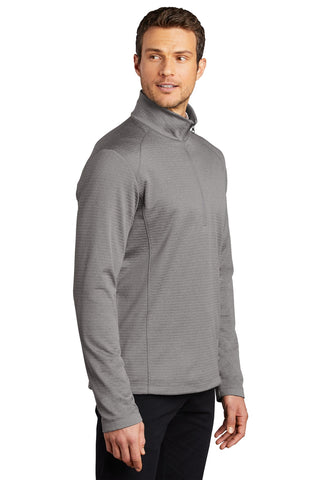 Port Authority Diamond Heather Fleece 1/4-Zip Pullover (Gusty Grey Heather)