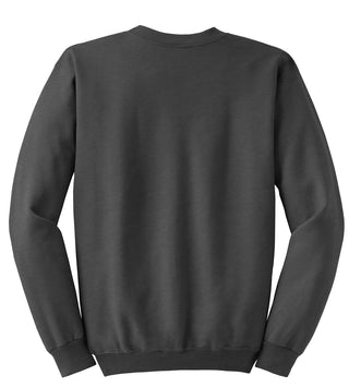 Hanes Ultimate Cotton Crewneck Sweatshirt (Charcoal Heather**)