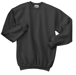 Hanes Ultimate Cotton Crewneck Sweatshirt (Charcoal Heather**)