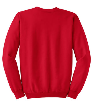 Hanes Ultimate Cotton Crewneck Sweatshirt (Deep Red)