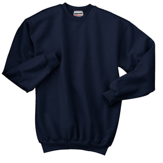 Hanes Ultimate Cotton Crewneck Sweatshirt (Navy)