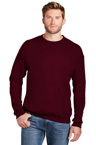 Hanes Ultimate Cotton Crewneck Sweatshirt (Maroon)