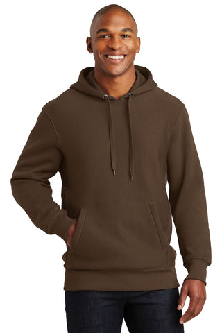 Sport-Tek Super Heavyweight Pullover Hooded Sweatshirt (Brown)