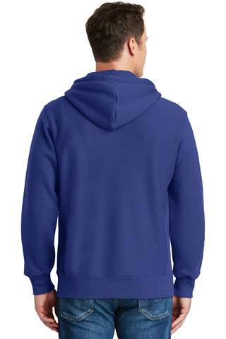 Sport-Tek Super Heavyweight Full-Zip Hooded Sweatshirt (Royal)