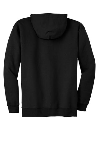 Hanes Ultimate Cotton Full-Zip Hooded Sweatshirt (Black)