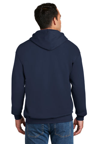 Hanes Ultimate Cotton Full-Zip Hooded Sweatshirt (Navy)