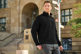 Port Authority Arc Sweater Fleece 1/4-Zip (Deep Black)