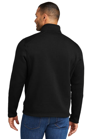 Port Authority Arc Sweater Fleece 1/4-Zip (Deep Black)
