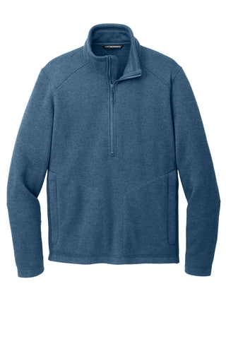 Port Authority Arc Sweater Fleece 1/4-Zip (Insignia Blue Heather)