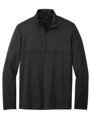 Port Authority Smooth Fleece 1/4-Zip (Deep Black)