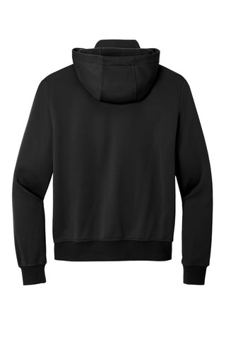 Port Authority Smooth Fleece Hooded Jacket (Deep Black)