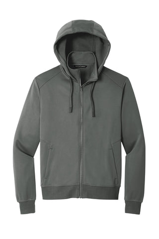 Port Authority Smooth Fleece Hooded Jacket (Graphite)