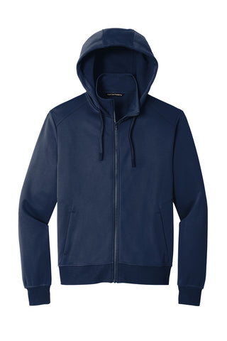 Port Authority Smooth Fleece Hooded Jacket (River Blue Navy)