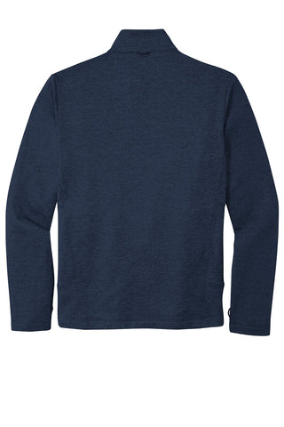 Port Authority Collective Striated Fleece Jacket (River Blue Navy Heather)