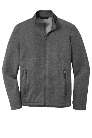 Port Authority Collective Striated Fleece Jacket (Sterling Grey Heather)