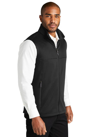 Port Authority Collective Smooth Fleece Vest (Deep Black)