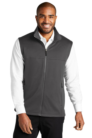 Port Authority Collective Smooth Fleece Vest (Graphite)