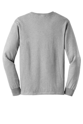 Gildan Ultra Cotton 100% US Cotton Long Sleeve T-Shirt (Ash)