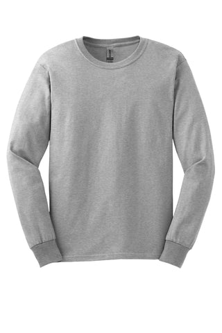 Gildan Ultra Cotton 100% US Cotton Long Sleeve T-Shirt (Ash)