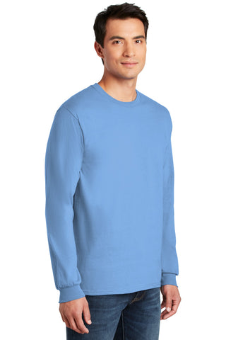 Gildan Ultra Cotton 100% US Cotton Long Sleeve T-Shirt (Carolina Blue)