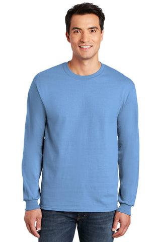 Gildan Ultra Cotton 100% US Cotton Long Sleeve T-Shirt (Carolina Blue)