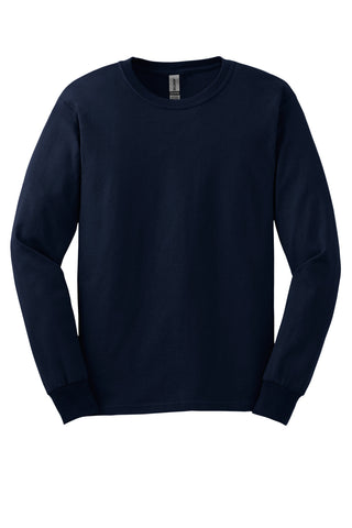 Gildan Ultra Cotton 100% US Cotton Long Sleeve T-Shirt (Navy)