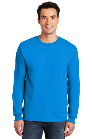 Gildan Ultra Cotton 100% US Cotton Long Sleeve T-Shirt (Sapphire)