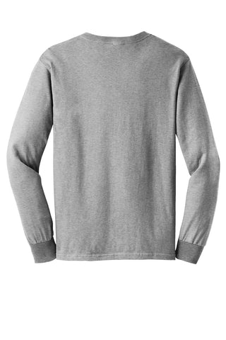 Gildan Ultra Cotton 100% US Cotton Long Sleeve T-Shirt (Sport Grey)