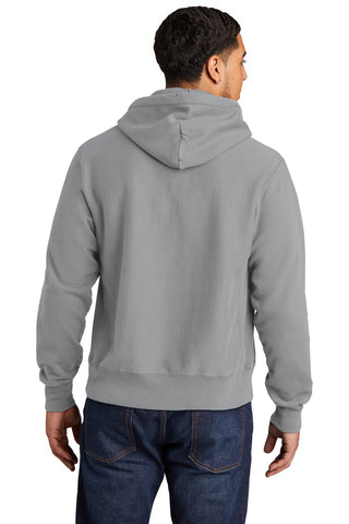 Champion Reverse Weave Garment-Dyed Hooded Sweatshirt (Concrete)