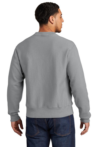 Champion Reverse Weave Garment-Dyed Crewneck Sweatshirt (Concrete)