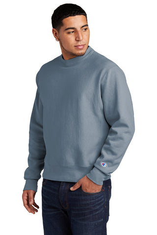 Champion Reverse Weave Garment-Dyed Crewneck Sweatshirt (Saltwater)