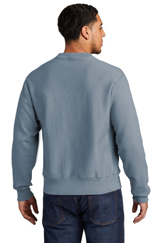 Champion Reverse Weave Garment-Dyed Crewneck Sweatshirt (Saltwater)