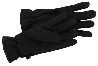 Port Authority Fleece Gloves (Black)