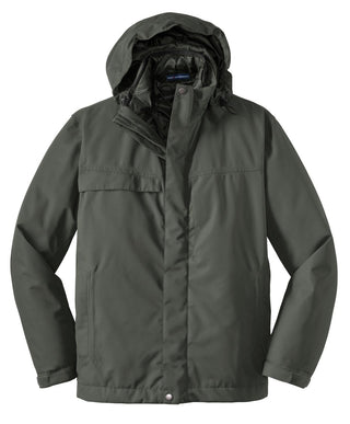 Port Authority Herringbone 3-in-1 Parka (Spruce Green)