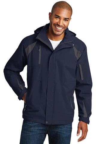 Port Authority All-Season II Jacket (True Navy/ Iron Grey)