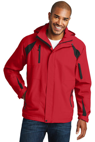 Port Authority All-Season II Jacket (True Red/ Black)