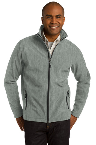 Port Authority Core Soft Shell Jacket (Pearl Grey Heather)