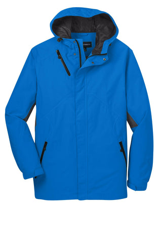 Port Authority Cascade Waterproof Jacket (Imperial Blue/ Black)