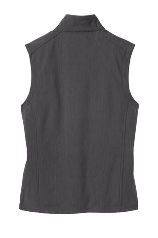 Port Authority Core Soft Shell Vest (Black Charcoal Heather)