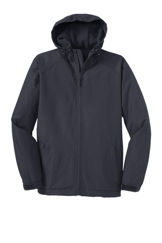 Port Authority Hooded Charger Jacket (Battleship Grey)