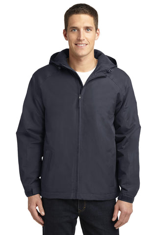 Port Authority Hooded Charger Jacket (Battleship Grey)