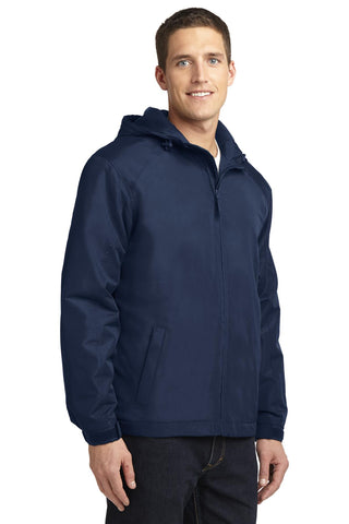 Port Authority Hooded Charger Jacket (True Navy)