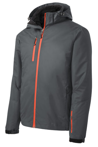 Port Authority Vortex Waterproof 3-in-1 Jacket (Magnet/ Orange)