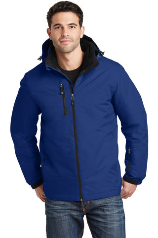 Port Authority Vortex Waterproof 3-in-1 Jacket (Night Sky Blue/ Black)